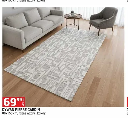 Dywan Pierre Cardin promocja w Merkury Market