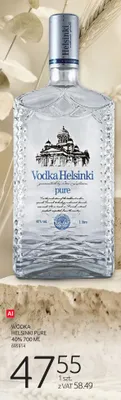Wódka Helsinki Pure 40% promocja w Selgros
