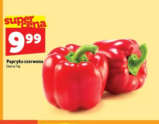Papryka czerwona promocja w TOPAZ
