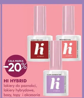 Lakiery do paznokci, lakiery hybrydowe, bazy, topy i akcesoria promocja w Super-Pharm