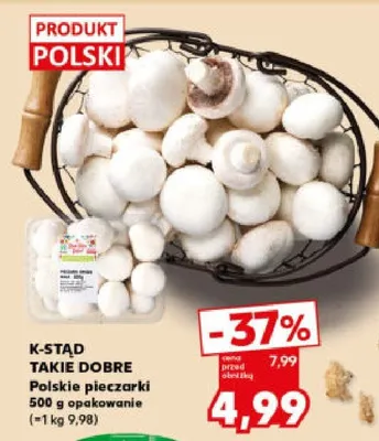 Pieczarki promocja w Kaufland