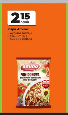 Zupa Amino promocja w Odido