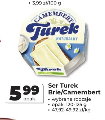 Ser Turek Brie promocja w Odido