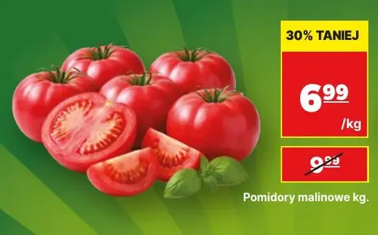 Pomidory malinowe promocja w API Market