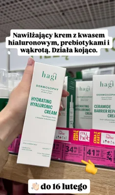 Krem nawilżający z kwasem hialuronowym Hydrating  promocja w Hebe