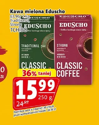 Kawa mielona Eduscho Traditional promocja w Prim Market
