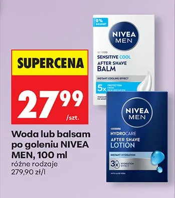 Balsam po goleniu Sensitive Cool promocja w Biedronka
