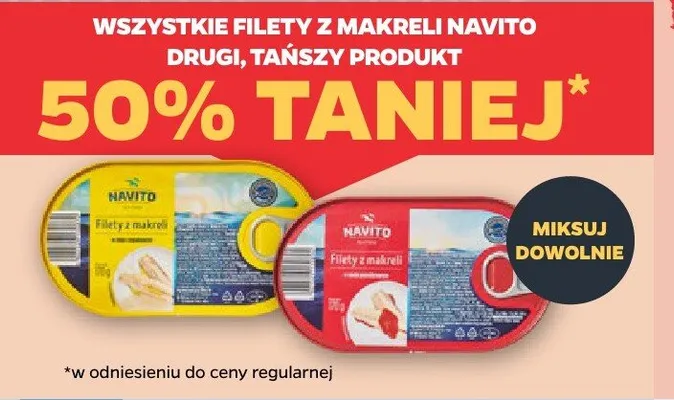 Filety z makreli Navito promocja w Netto