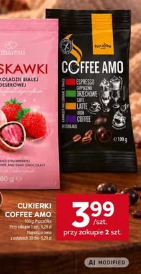 Cukierki Coffee Amo Pszczółka promocja w Stokrotka
