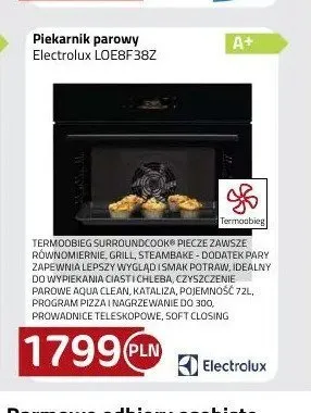 Piekarnik parowy Electrolux LOE8F38Z promocja w kakto.pl