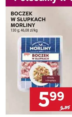 Boczek w słupkach Morliny promocja w Stokrotka