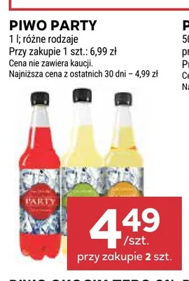 Piwo Party promocja w Stokrotka