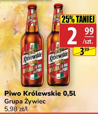 Piwo Królewskie promocja w API Market