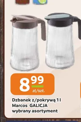 Dzbanek z pokrywą 1 l Marcos Galicja promocja w Społem Częstochowa