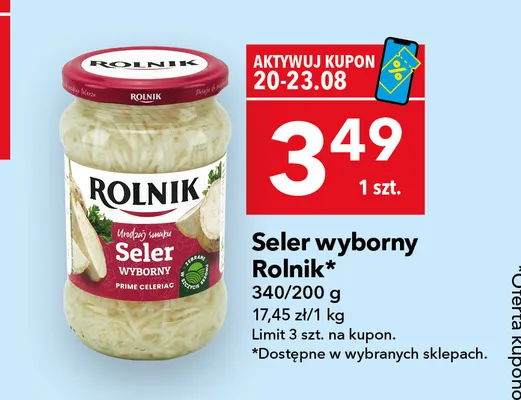 Seler wyborny Rolnik promocja w LEWIATAN