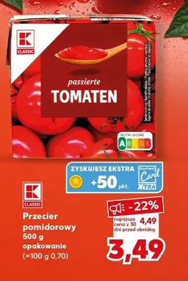 Przecier pomidorowy K-Classic promocja w Kaufland