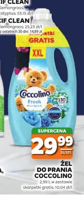 Żel do prania Coccolino promocja w Stokrotka