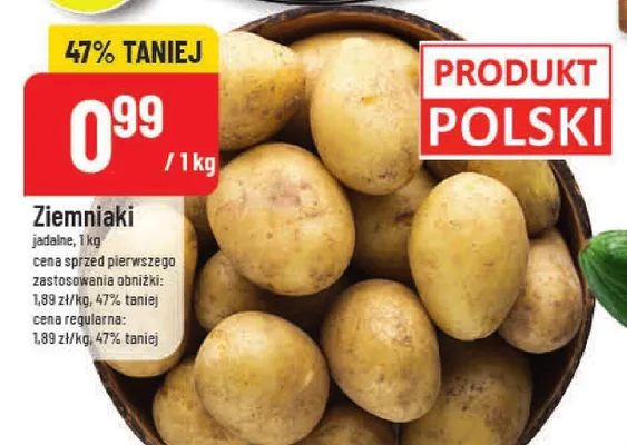 Ziemniaki jadalne promocja w POLOmarket