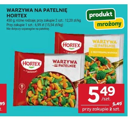 Warzywa na patelnię Hortex promocja w Stokrotka