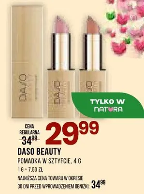 Pomadka w sztyfcie promocja w Drogerie Natura