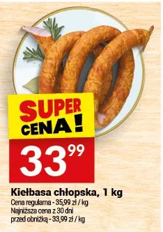 Kiełbasa chłopska promocja w Twój Market