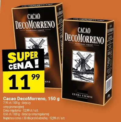 Cacao DecoMorreno promocja w Twój Market