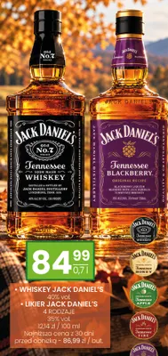 Whiskey Jack Daniel's Old No. 7 promocja w Twój Market