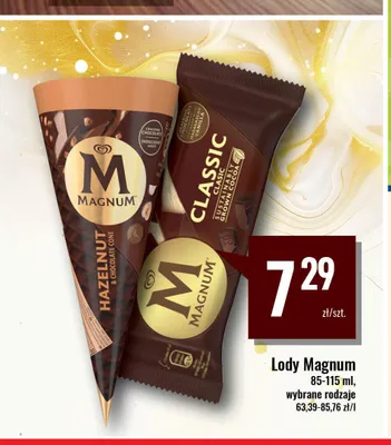 Lody Magnum Hazelnut promocja w Premium Nasz Sklep
