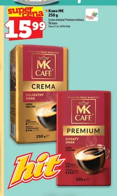 Kawa mielona MK Café Crema promocja w TOPAZ