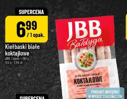 Kiełbaski białe koktajlowe promocja w POLOmarket