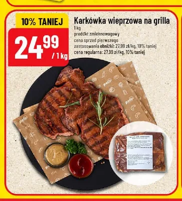Karkówka wieprzowa na grilla promocja w POLOmarket
