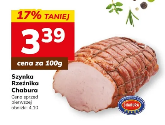 Szynka Rzeźnika Chabura promocja w Hitpol