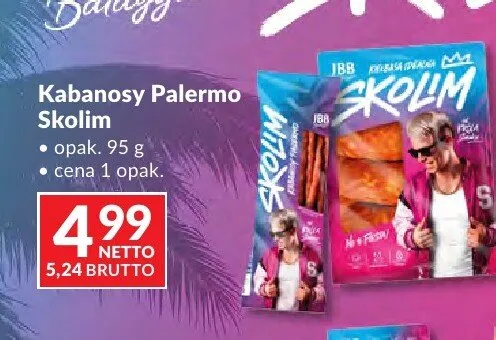 Kabanosy Palermo Skolim JBB Bałdyga promocja w Makro
