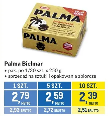Palma Bielmar promocja w Makro