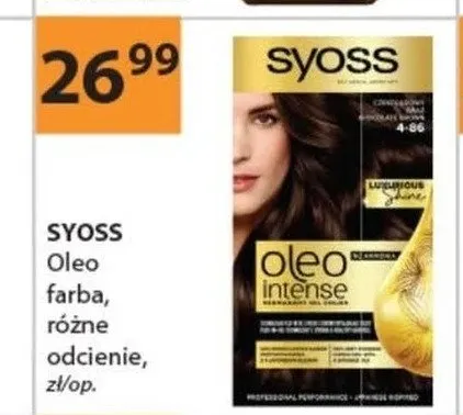 Farba do włosów Syoss Oleo Intense promocja w Drogerie Laboo