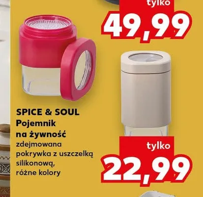 Pojemnik na żywność SPICE & SOUL promocja w Kaufland