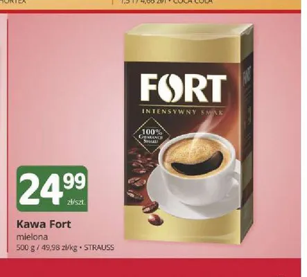 Kawa Fort mielona promocja w Marketvita