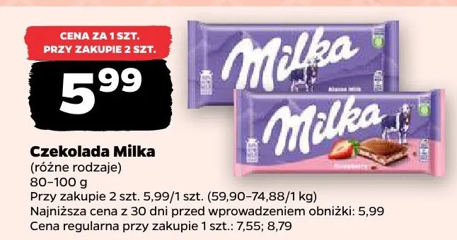 Czekolada williams-christ-birnen Lindt promocja w Netto