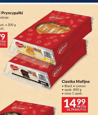 Ciastka Mafijne Black dr Gerard promocja w Makro