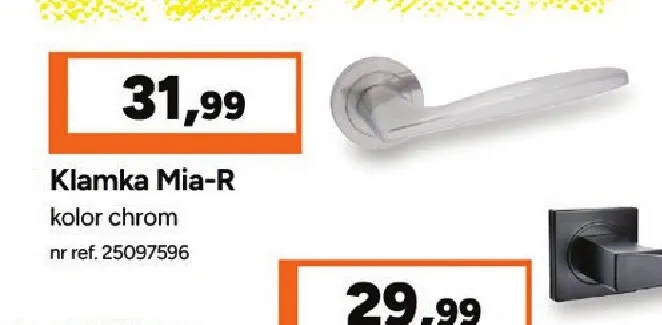 Klamka Mia-R promocja w Bricoman
