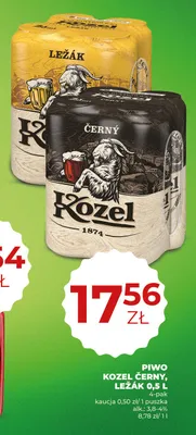 Piwo Kozel Ležák promocja w Duży Ben