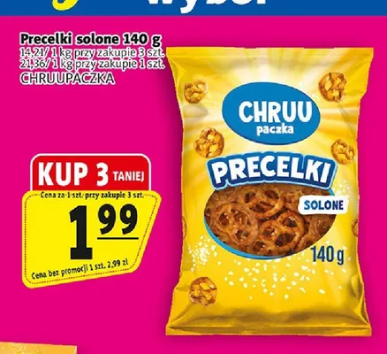 Precelki solone Chruupaczka promocja w Prim Market