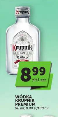 Wódka Krupnik Premium promocja w Groszek