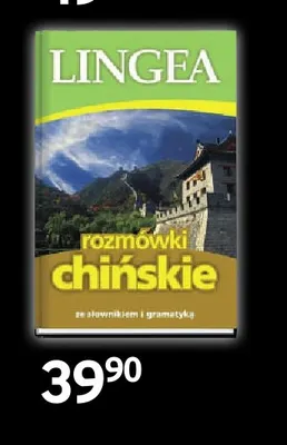 Książka Rozmówki chińskie Lingea promocja w Empik