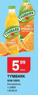 Sok 100% Pomarańcza promocja w Chorten