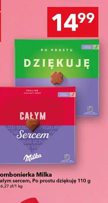 Bombonierka Całym sercem, Po prostu dziękuję promocja w LEWIATAN