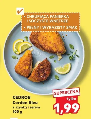 Cordon Bleu z szynką i serem promocja w Kaufland