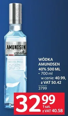 Wódka Amundsen 40% 500 ml promocja w Selgros