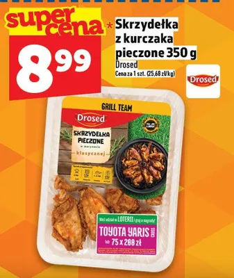Skrzydełka z kurczaka pieczone Drosed promocja w TOPAZ