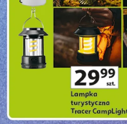 Lampka turystyczna Tracer CampLight promocja w Auchan
